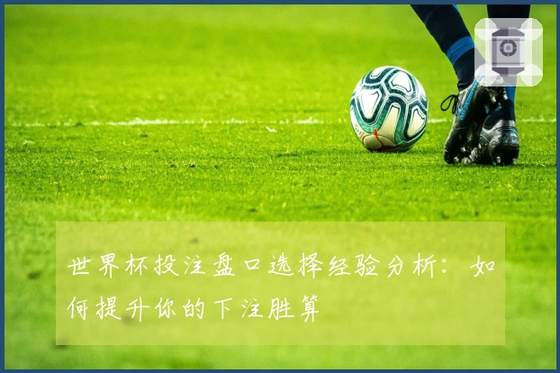 世界杯投注盘口选择经验分析：如何提升你的下注胜算